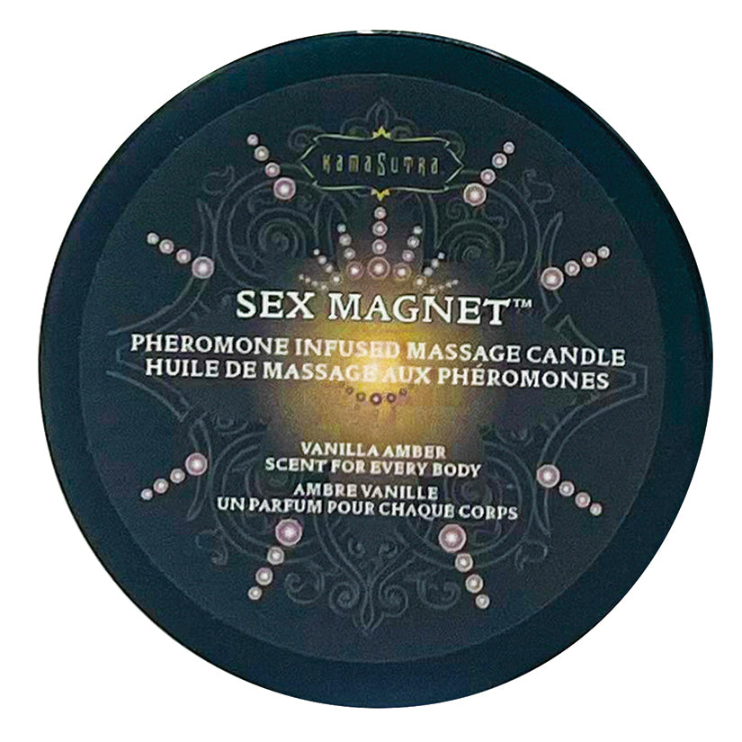 Kama Sutra Sex Magnet Pheromone Massage Candle - 1.7oz