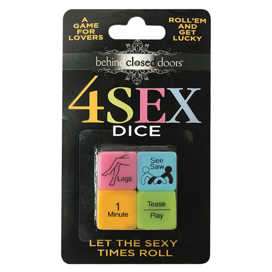 Behind Closed Doors - 4 Sex Dice - Sex Game