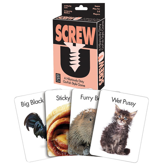 Screw U - Go-Fish-Style Card Game for Adults