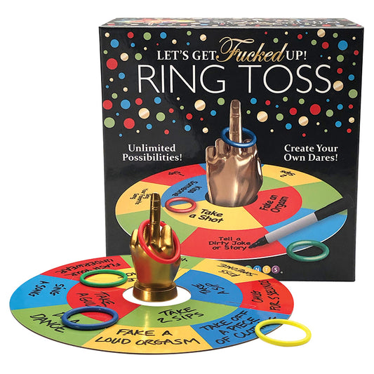 Let's Get Fucked Up Ring Toss Game