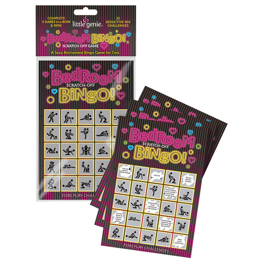 Bedroom Bingo Scratch Off Romance Game