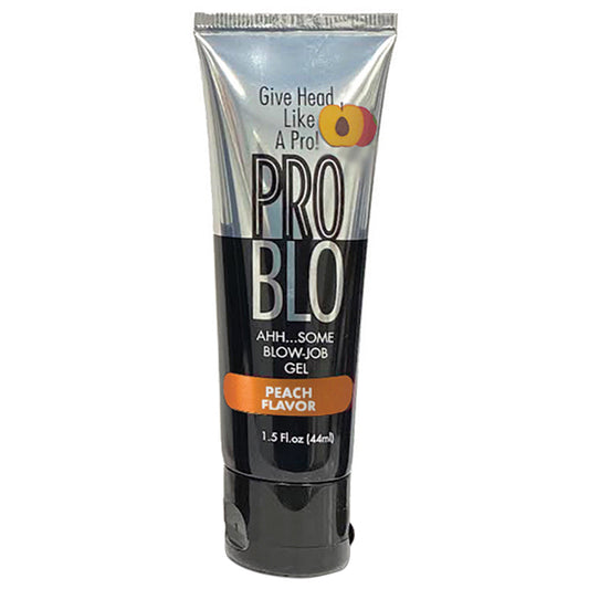 Pro Blo Oral Pleasure Gel - Peach 1.5oz