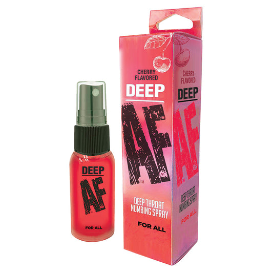 Deep AF Numbing Throat Spray - Cherry 1oz