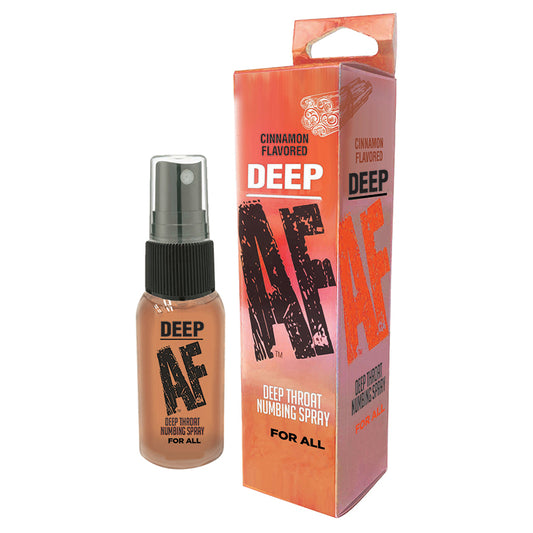 Deep AF Numbing Throat Spray - Cinnamon 1oz