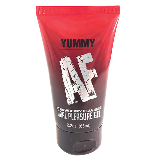 Yummy AF Oral Pleasure Gel - Strawberry 2.2oz