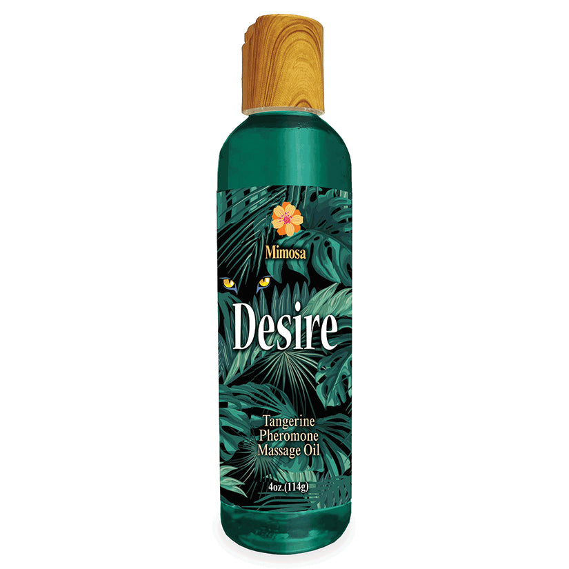 Desire Pheromone Massage Oil - Tangerine 4oz