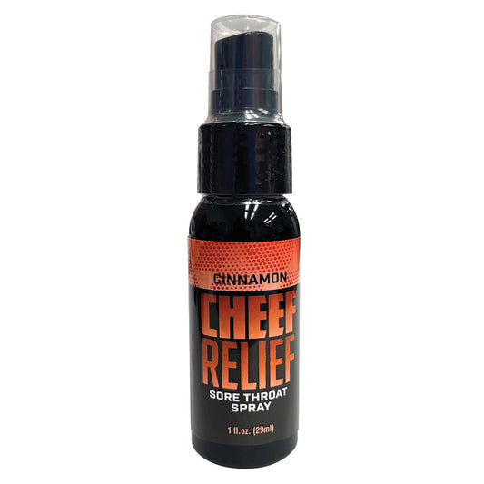 Cheef Relief Throat Spray - Cinnamon 1oz