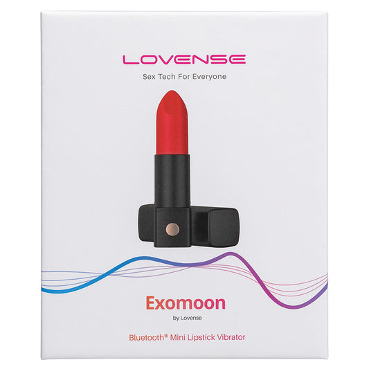 Lovense Exomoon Bluetooth Lipstick Bullet Vibrator