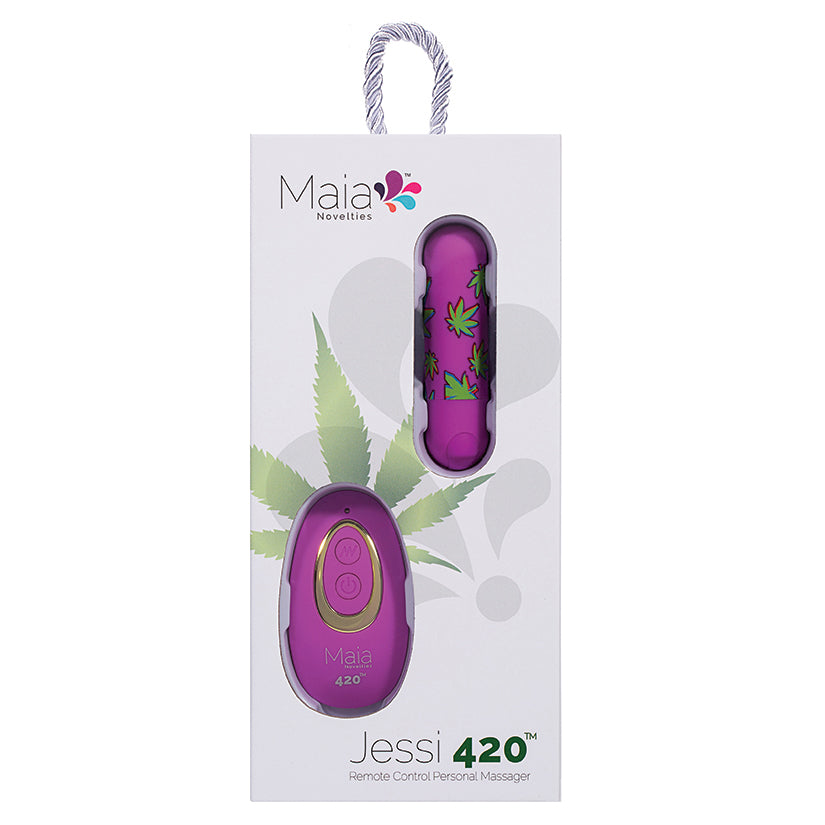 Maia-JESSI-420-Remote-Rechargeable-Super-Charged-Mini-Bullet-Purple