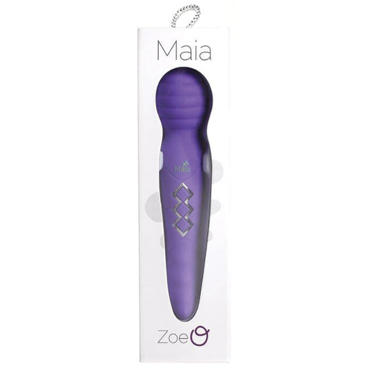 Maia-Zoe-Twisty-Rechargeable-Dual-Vibrating-Pleasure-Wand-Purple