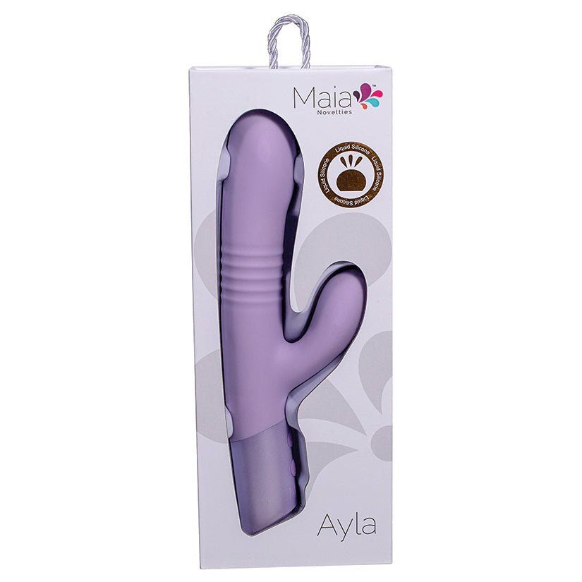 Maia AYLA Liquid Silicone Rechargeable Dual Motor Thrusting Rabbit