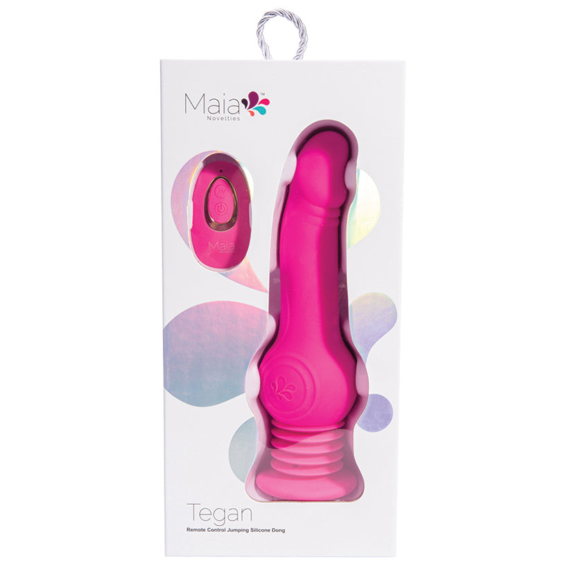 Maia Tegan Remote Control 3+3 Function Jumping Vibrating Rechargeable Dong