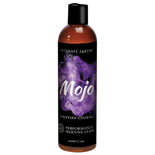 Intimate Earth Mojo Peruvian Ginseng Silicone Glide - 4oz