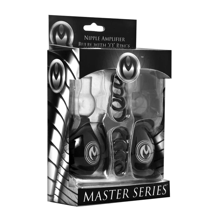 Master Series Nipple Amplifier Enlargement Bulbs with O-Rings