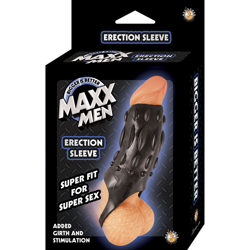 Maxx-Men-Erection-Sleeve-Black