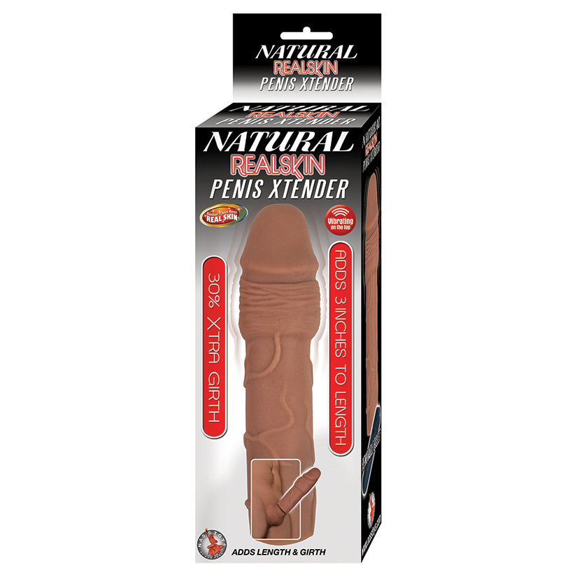 Natural-Realskin-Penis-Xtender-Brown