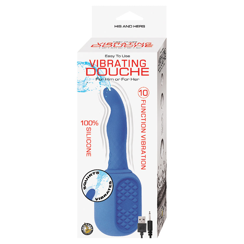 Vibrating-Douche-Silicone-Blue