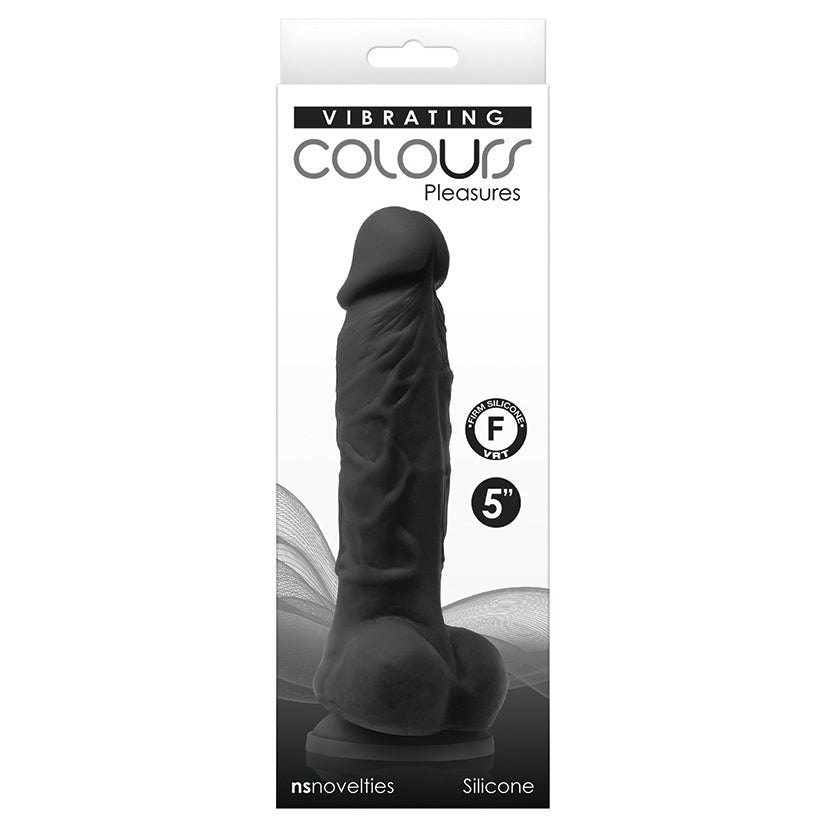 Colours-Pleasures-Vibrating-Dildo-Black-5