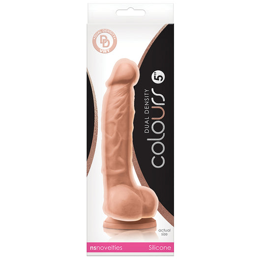 Colours-Dual-Density-Dildo-White-5