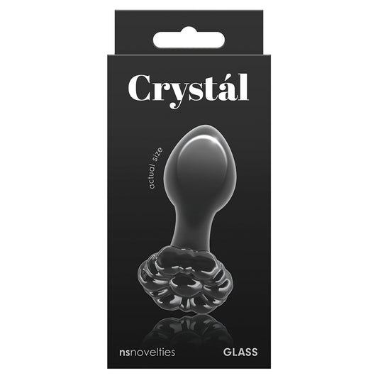 Crystal-Flower-Plug-Black