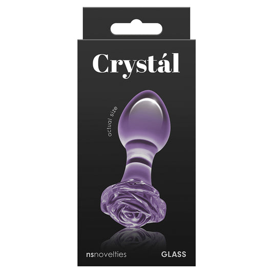 Crystal-Rose-Plug-Purple