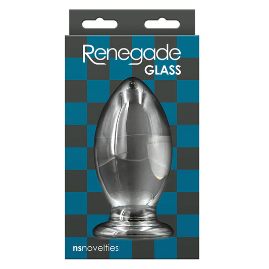 Renegade-Glass-Bishop-Plug-Clear