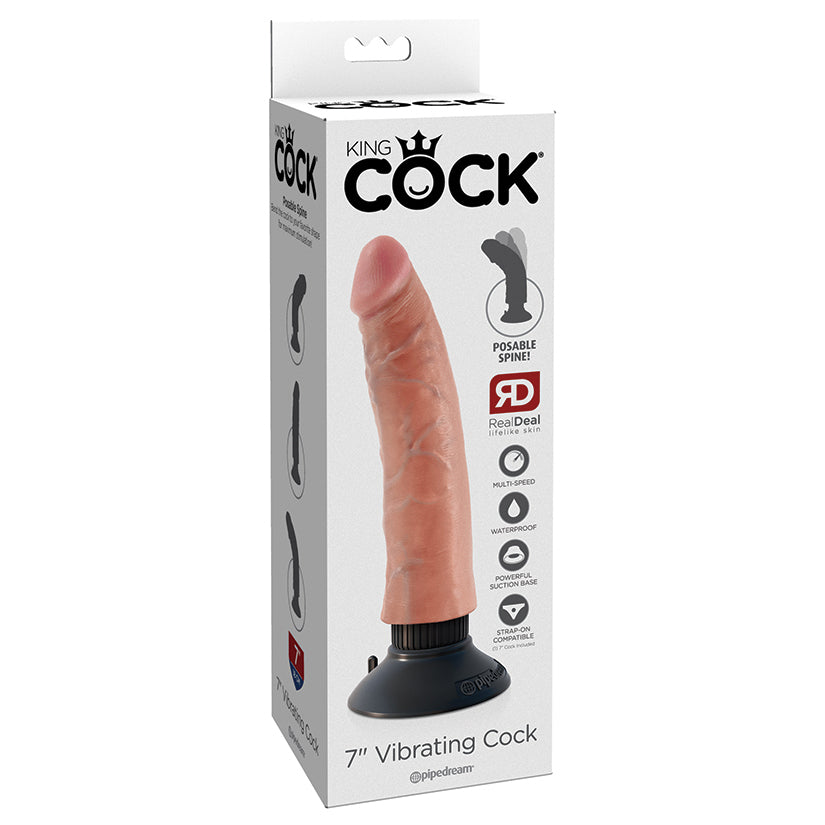 King-Cock-7-Vibrating-Cock-Light