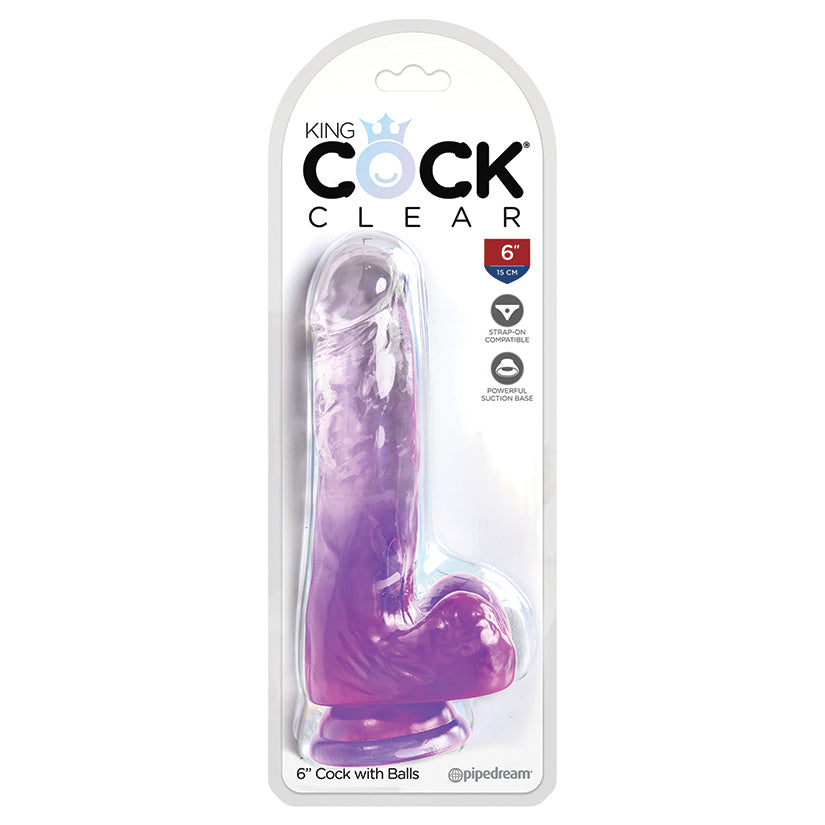 King-Cock-Clear-6-Cock-with-Ballss-Purple