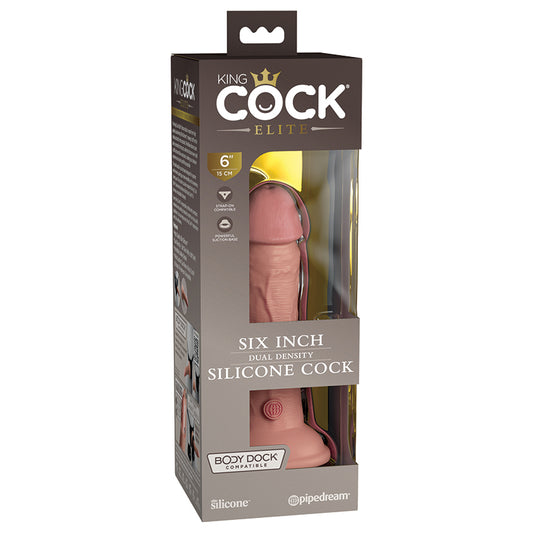 King-Cock-Elite-6-Silicone-Dual-Density-Cock-Light