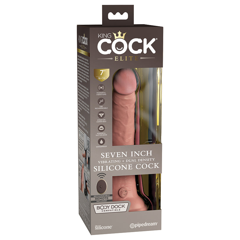 King-Cock-Elite-7-Vibrating-Silicone-Dual-Density-Cock-with-Remote-Light