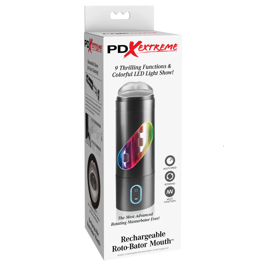 PDX Extreme Rechargeable Roto-Bator Mouth