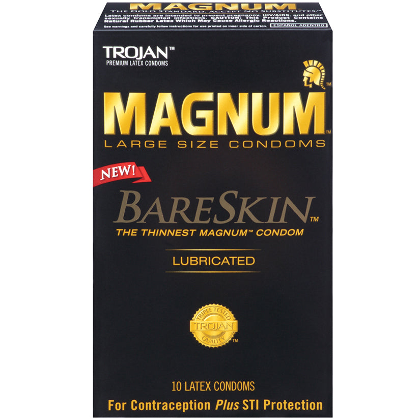 Trojan Magnum Bareskin Condoms (10 Pack)