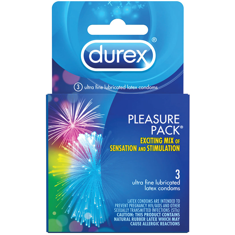 Durex Pleasure Condoms Pack (3 Pack)