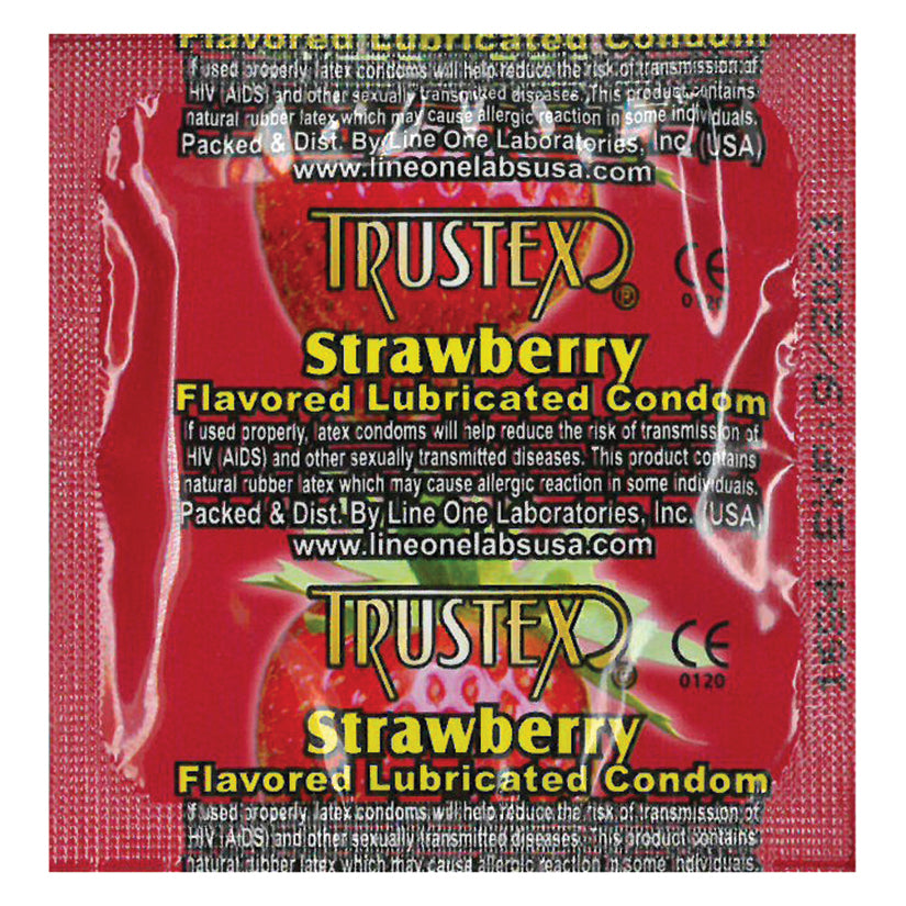 Trustex Flavored Condom - Strawberry (1000 Pack)