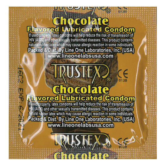 Trustex Flavored Condom - Chocolate (1000 Pack)