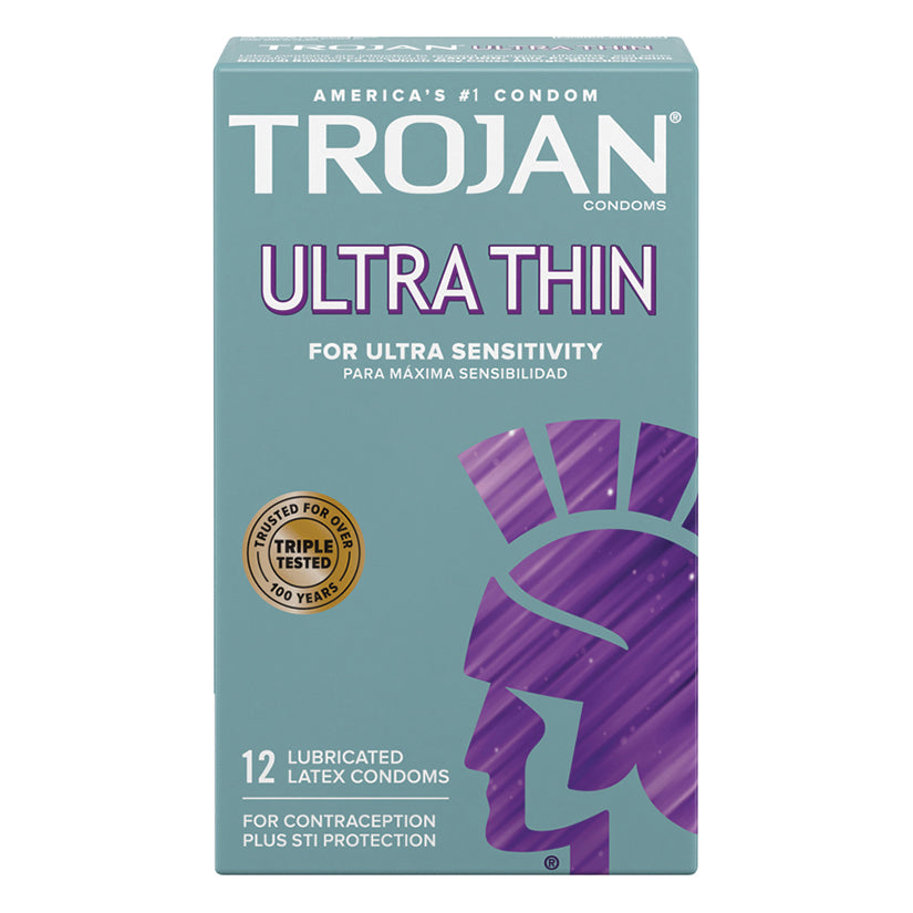 Trojan Ultra Thin Condoms (12 Pack)