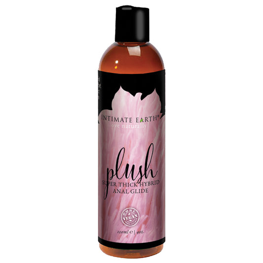 Intimate Earth Plush Super Thick Hybrid Anal Glide - 4oz