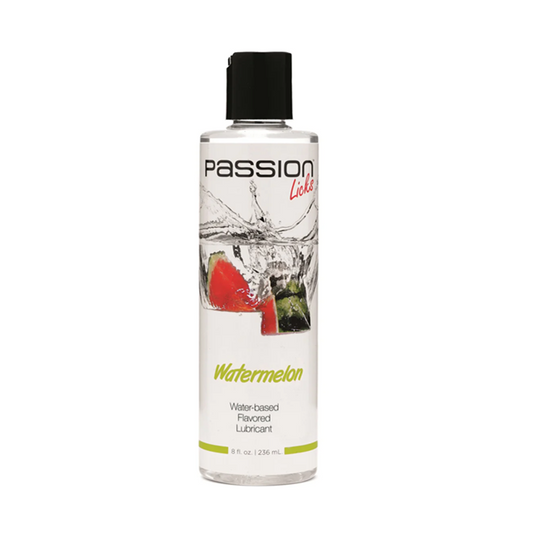 Passion Licks Watermelon Water Based Flavored Lubricant - 8oz