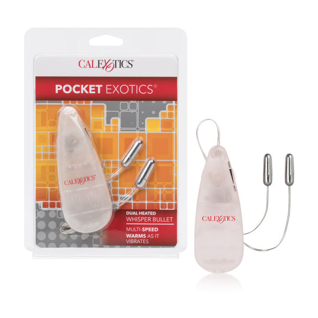 Pocket Exotics Dual Heated Whisper Bullets