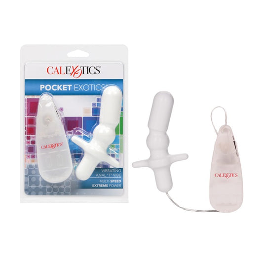 Pocket Exotics Vibrating Anal "T" Vibe