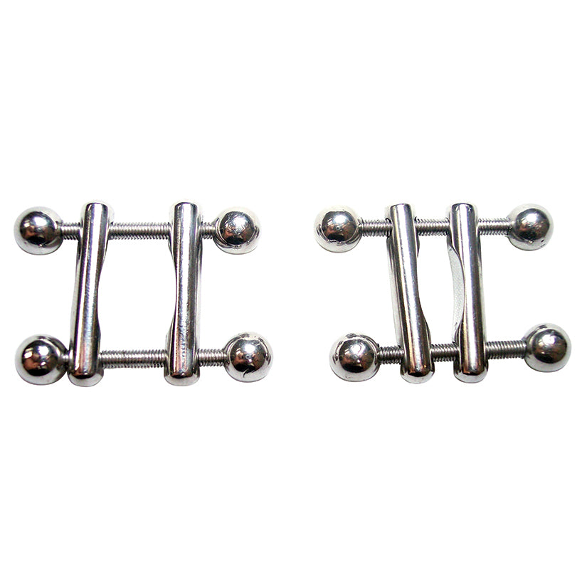 Rouge Stainless Steel Ball End Nipple Clamps