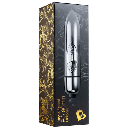 Rocks Off RO-80 Bullet Vibrator - Chrome