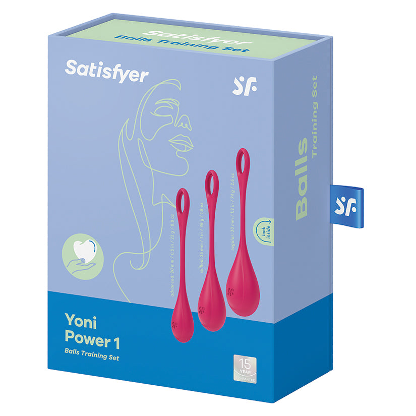 Satisfyer-Yoni-1-Balls-Training-Set-Red