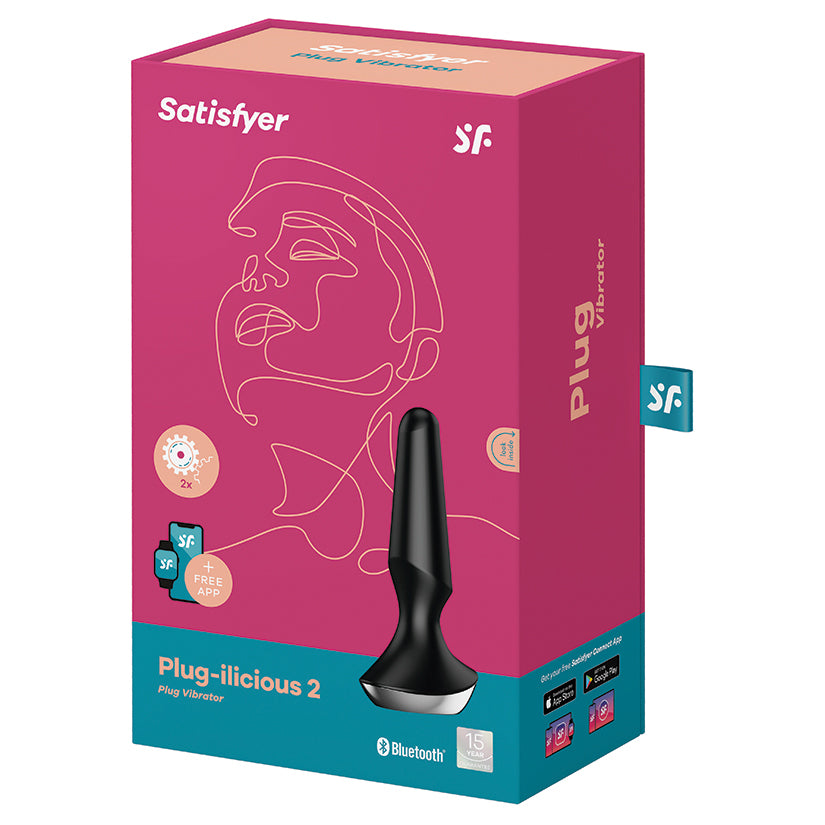 Satisfyer-Plug-ilicious-2-Connect-App-Plug-Vibrator-Black