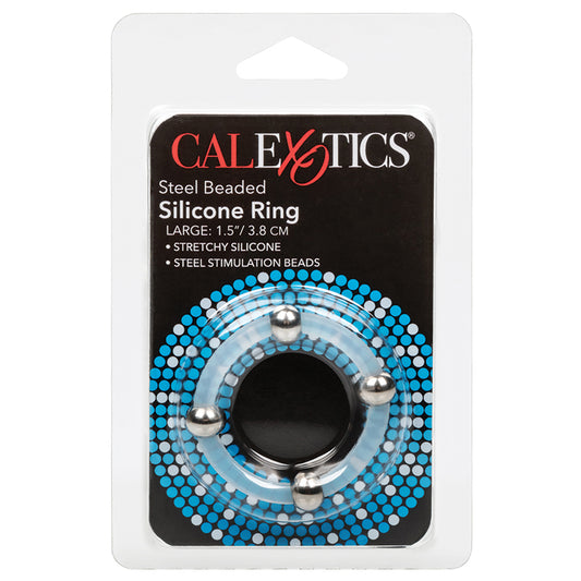 Steel-Beaded-Silicone-Ring-Large