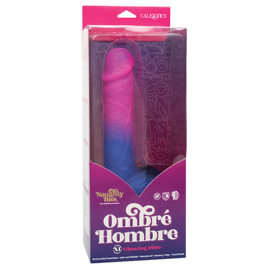 Naughty-Bits-Ombre-Hombre-XL-Vibrating-Dildo