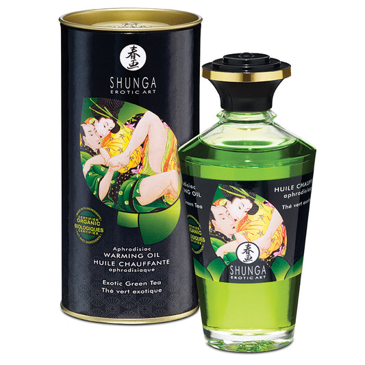 Shunga-Organica-Heating-Oil-Exotic-Green-Tea-35oz