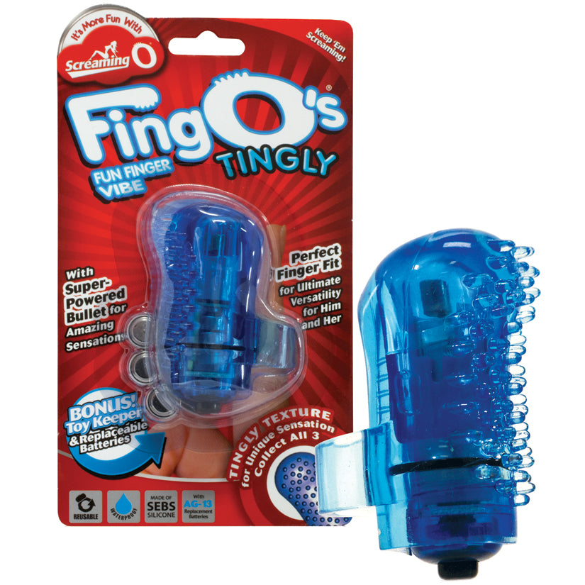 Screaming O Fing O Tingly Vibe - Blue 2.5"