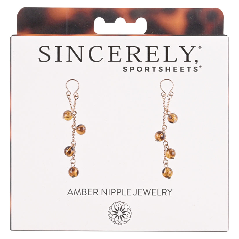 Sportsheets-Sincerely-Amber-Nipple-Jewelry