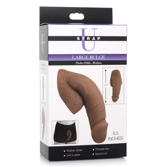 Strap U Bulge Packer Dildo - Medium